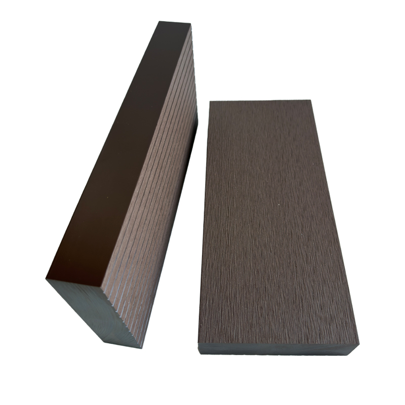 Outdoor Water-proof Wood Plastic Composite Decking Solid Floor WPC 3D Embossed Floor