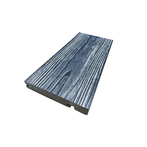 CO extrusion mixing colors WPC decking edge board 23*138mm