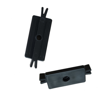 wood plastic composite deckind wall panel fence clips