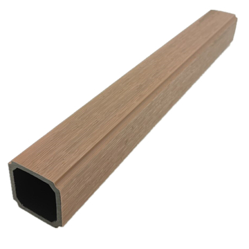 Co extrusion wpc wood plastic composite Rails