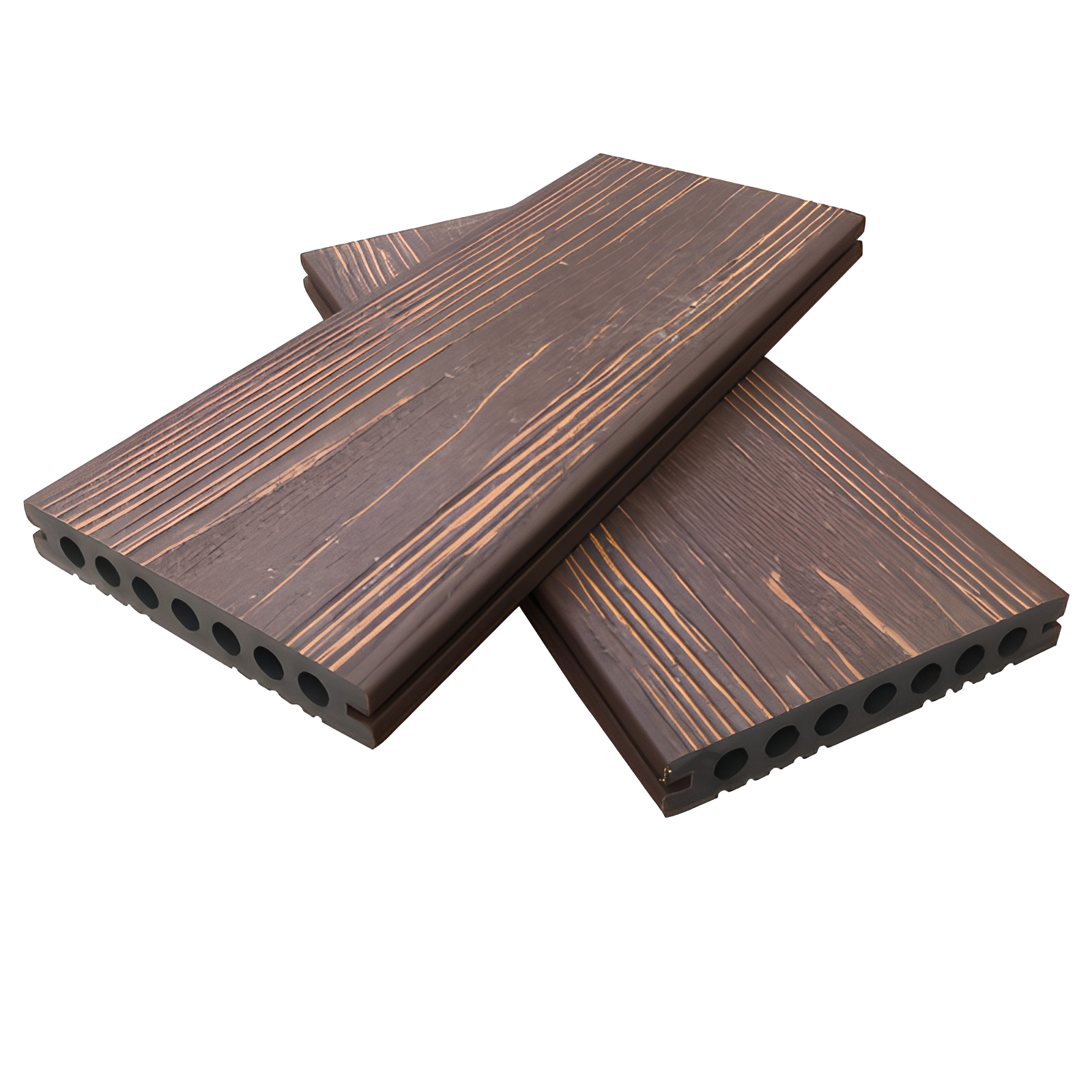 UV resistant capped WPC decking, fade proof co-extrusion flooring