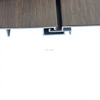 Embossed wood grain aluminum WPC wall panel texture
