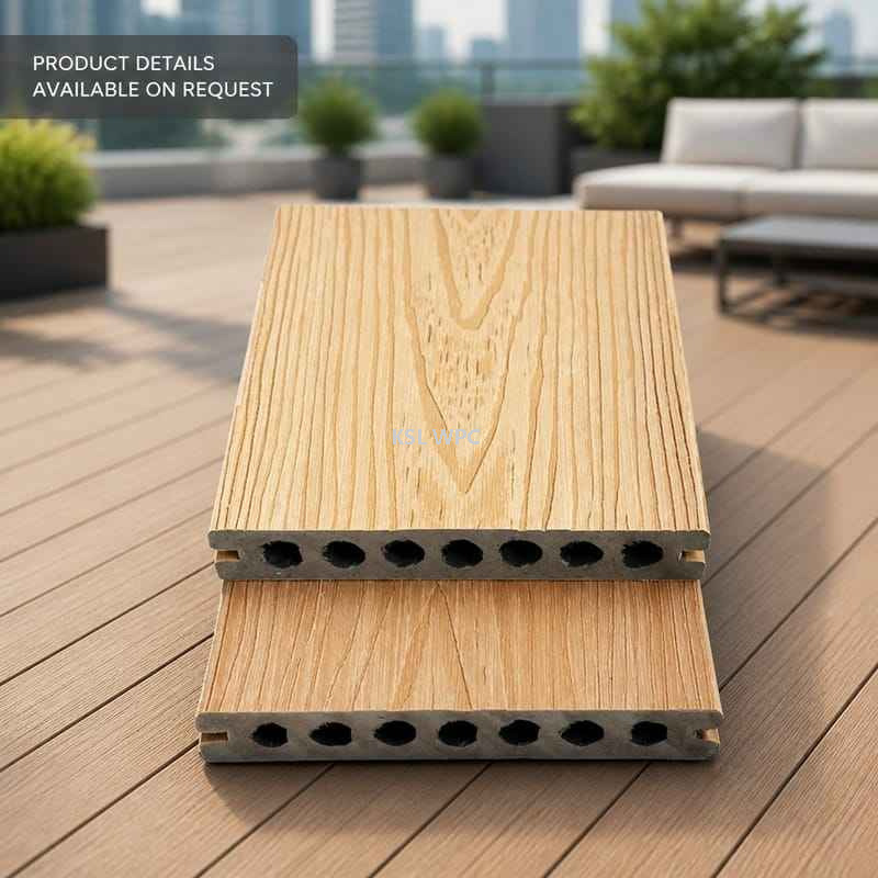  KSL 3rd Generation ASA Co-extrusion Hollow Decking Board (1400x200mm)