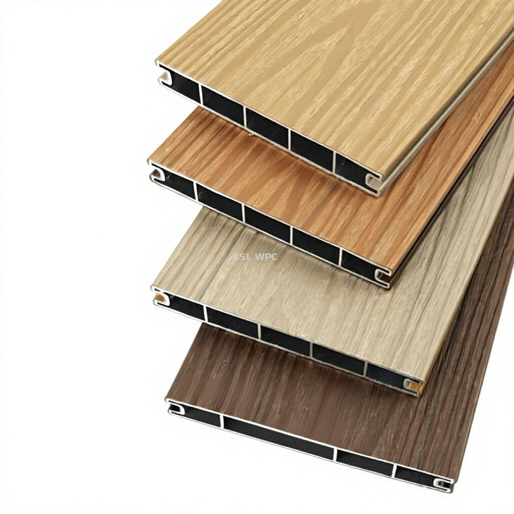 Coastal anti-corrosion aluminum WPC decking seaside terrace project