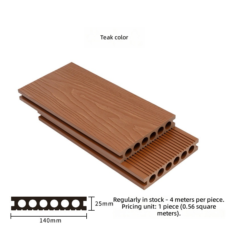 3D Embossed WPC Floor | Wood Plastic Composite Decking