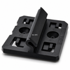 46x46mm Quick Install WPC Decking Clips Hidden Fasteners Heavy Duty Plastic Deck Clamps for Composite Decking Joist Fixing