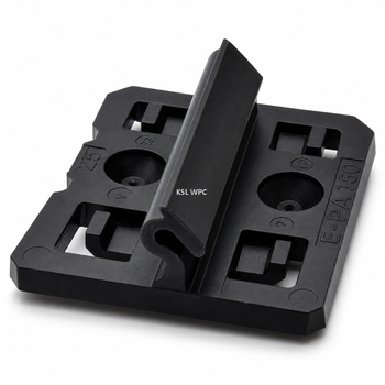 46x46mm Quick Install WPC Decking Clips Hidden Fasteners Heavy Duty Plastic Deck Clamps for Composite Decking Joist Fixing