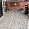Teak Color Co-extrusion Composite Decking Boards with Wood Grain Texture