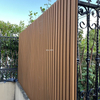 Vertical Slat Wood Plastic Composite Outdoor Wall Siding, Low Maintenance Garden Feature Wall Panels