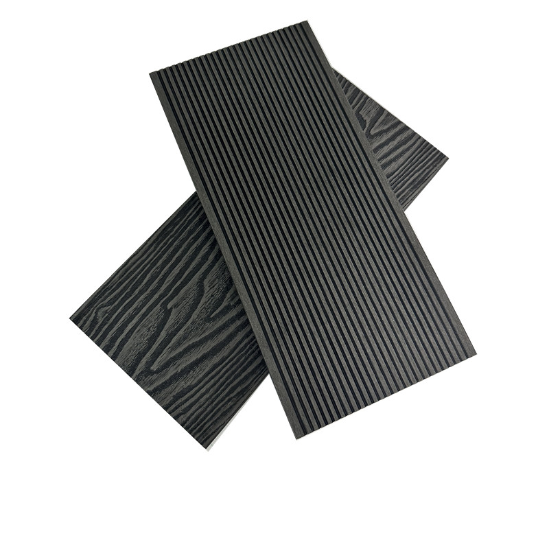 WPC floor cross section, hollow wood plastic composite board