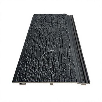 Features Deep Carbonized Wood Grain Texture on The Fluted Faces Contrasted with Sleek Matte Recesses, Delivering An Authentic Timber Look without The Need for Painting, Staining, Or Regular Maintenanc