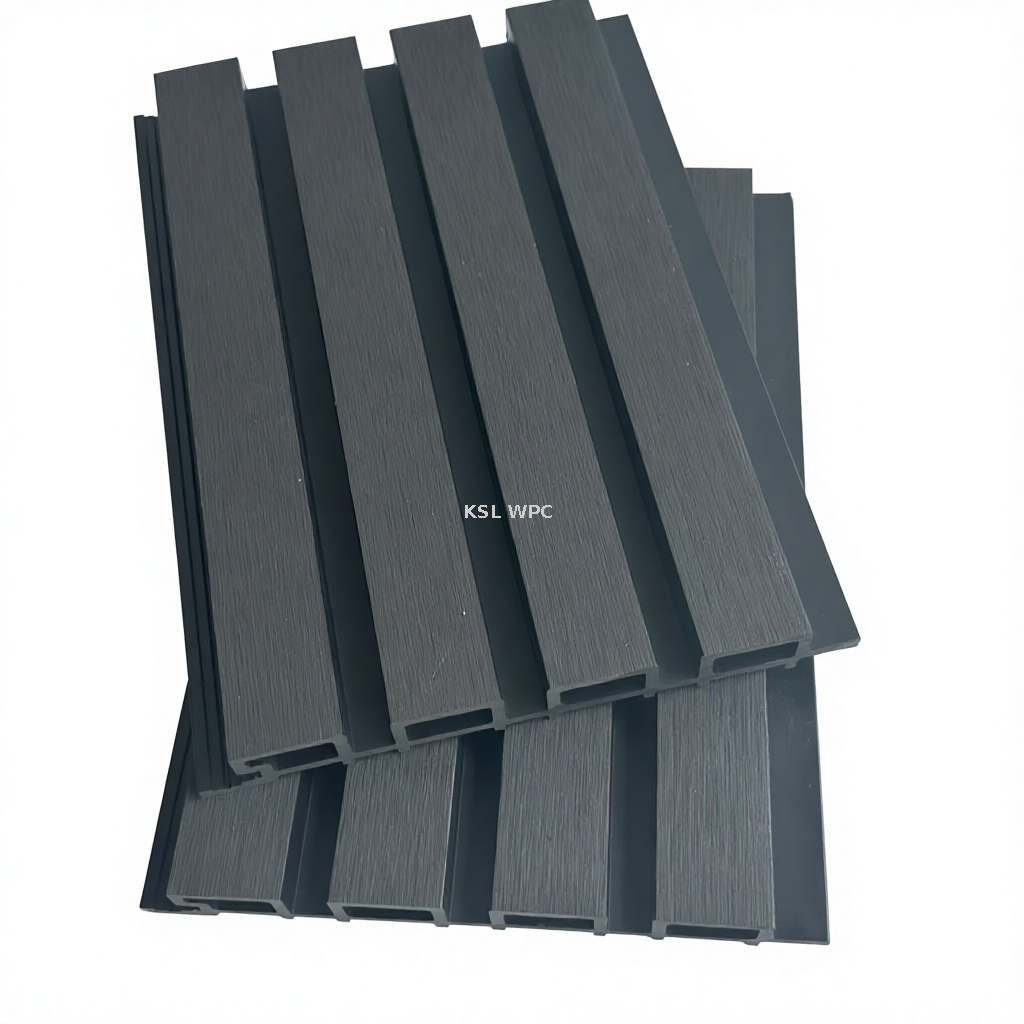 Close up of composite great wall board profile showing deep groove and 219x26mm size