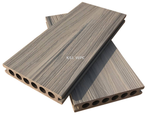 Hollow co-extrusion WPC decking pool surrounding waterproof floor