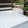 Teak Color Co-extrusion Composite Decking Boards with Wood Grain Texture