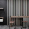 wooden acoustic sound absorption panel interior wall soundproof board