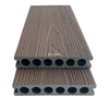 solid m shaped co extruded wpc deck 140x22mm