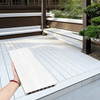 Teak Color Co-extrusion Composite Decking Boards with Wood Grain Texture