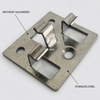Hidden Metal Fastener System for WPC Outdoor Terrace Decking