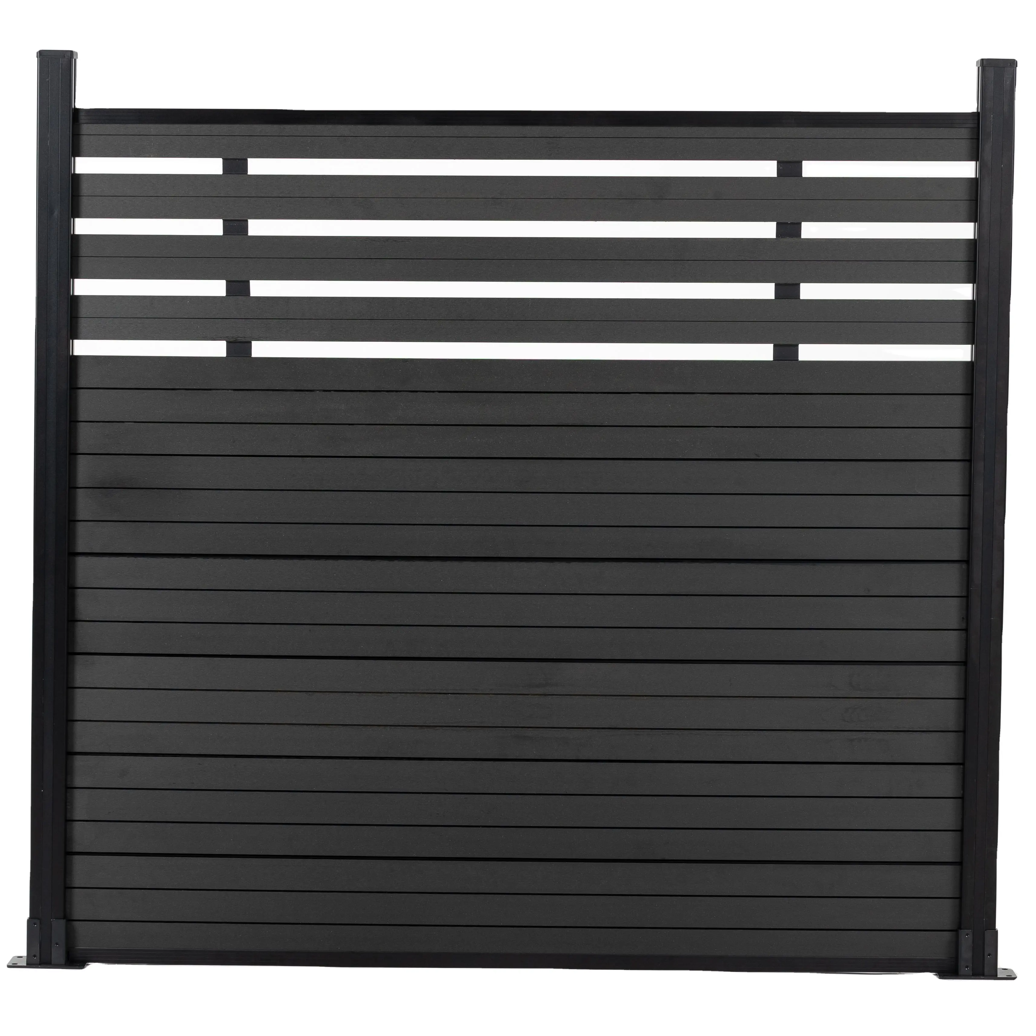 Eco-friendly WPC fence durable low maintenance composite fence