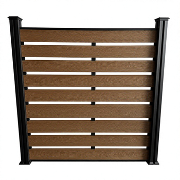 WPC Fence - Outdoor Garden Privacy Wood Plastic Composite Fence