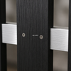 Custom 6 Colors Wood Plastic Composite Vertical Board Fence 3D Wood Grain Anti UV Outdoor Villa Backyard Privacy Fence Panel