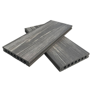 Anti-slip co-extrusion WPC decking, textured composite flooring
