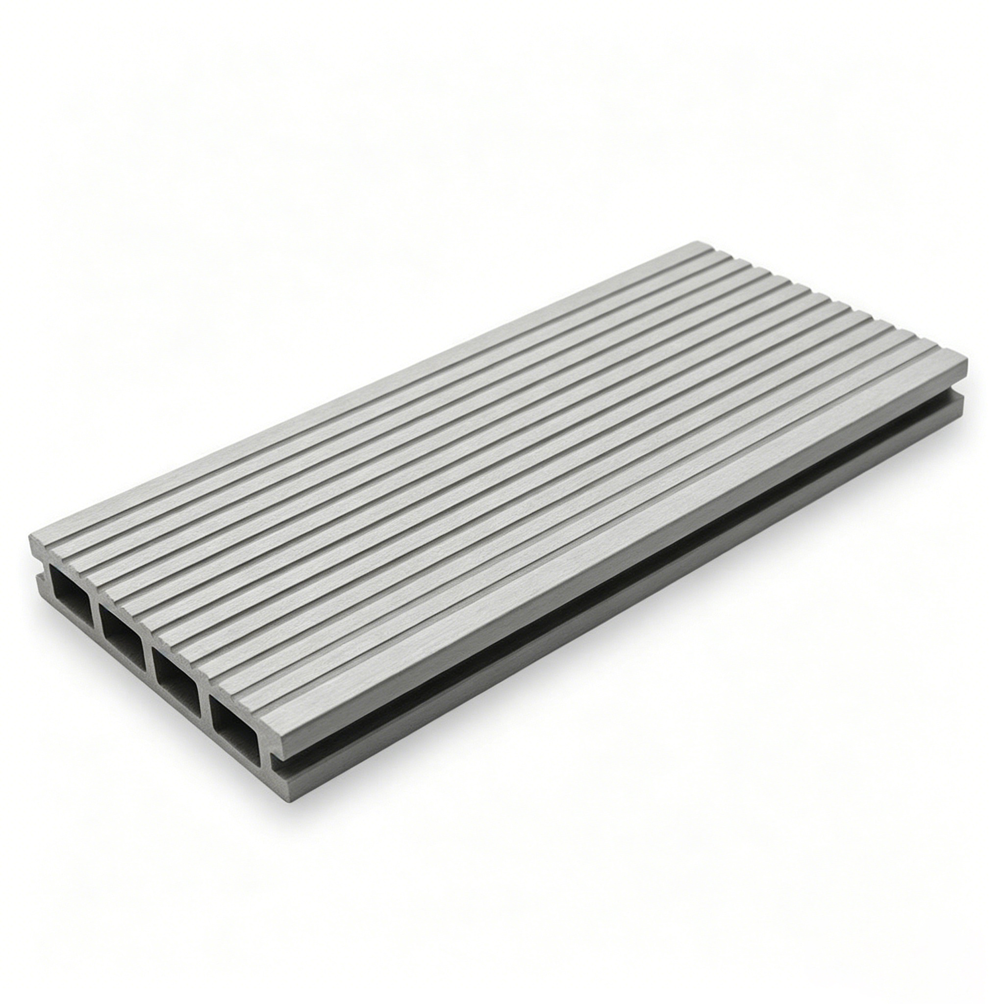Traditional WPC Flooring Outdoor Patio Standard Non Co-extruded Decking