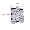 Fabric wrapped acoustic wall panels high NRC sound absorbing panels for conference room