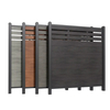 WPC privacy fence backyard garden composite fence panels