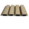 Wood grain aluminum WPC Great Wall panel for exterior cladding
