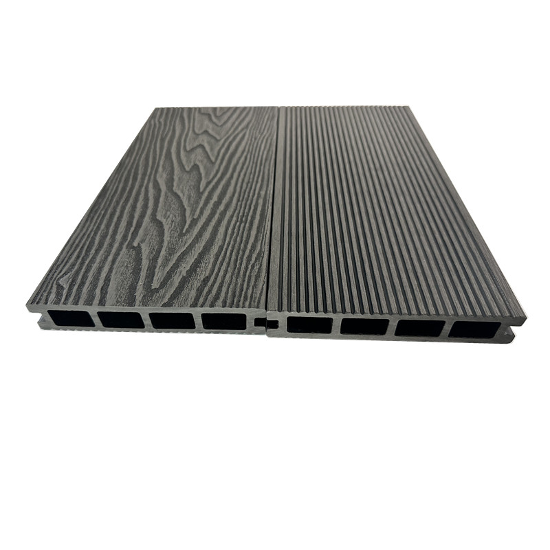 WPC outdoor flooring, 3D embossed decking for garden
