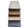 solid m shaped co extruded wpc deck 140x22mm