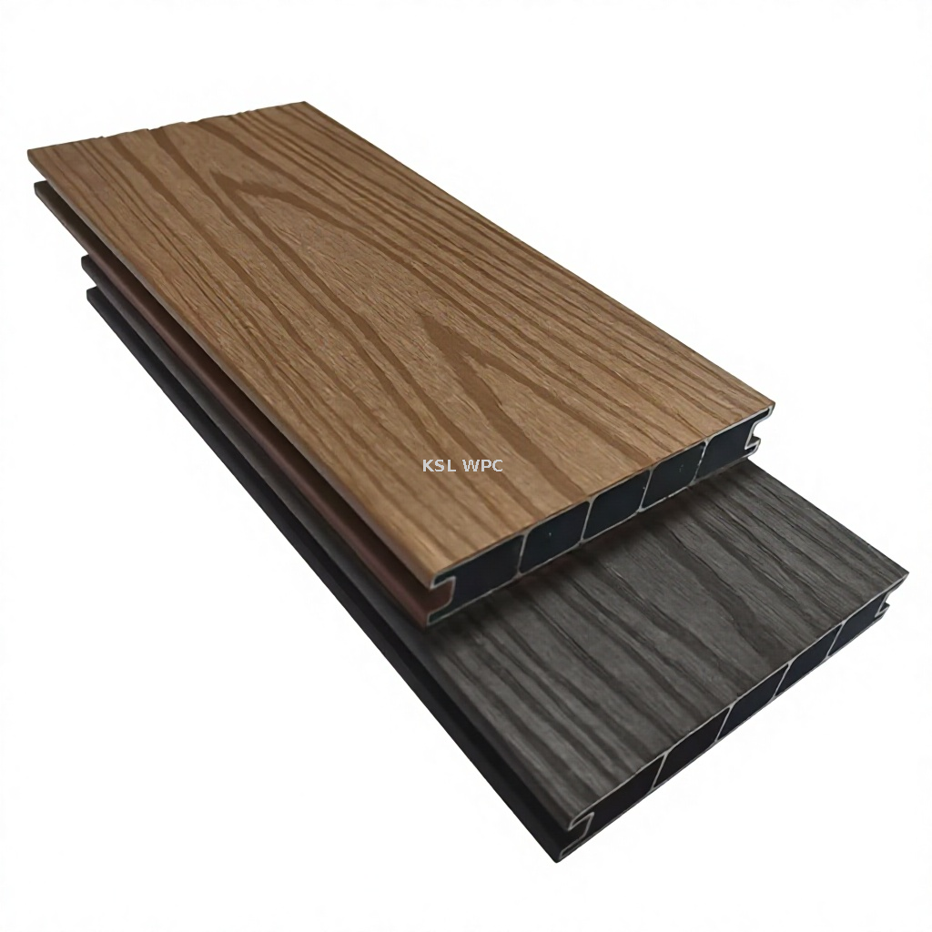 Aluminum-plastic composite flooring 3D wood grain outdoor decking