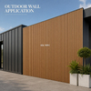 Verified Manufacturer Co-Extruded WPC Wall Cladding Outdoor WPC Wall Panel CE ISO9001 ISO14001 Extended Warranty