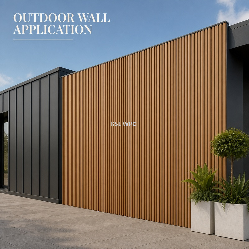 Verified Manufacturer Co-Extruded WPC Wall Cladding Outdoor WPC Wall Panel CE ISO9001 ISO14001 Extended Warranty