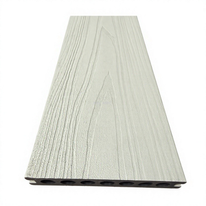 Hollow ASA co-extruded decking anti-slip outdoor WPC flooring for garden patio
