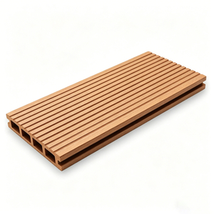 Traditional WPC Flooring Outdoor Patio Standard Non Co-extruded Decking