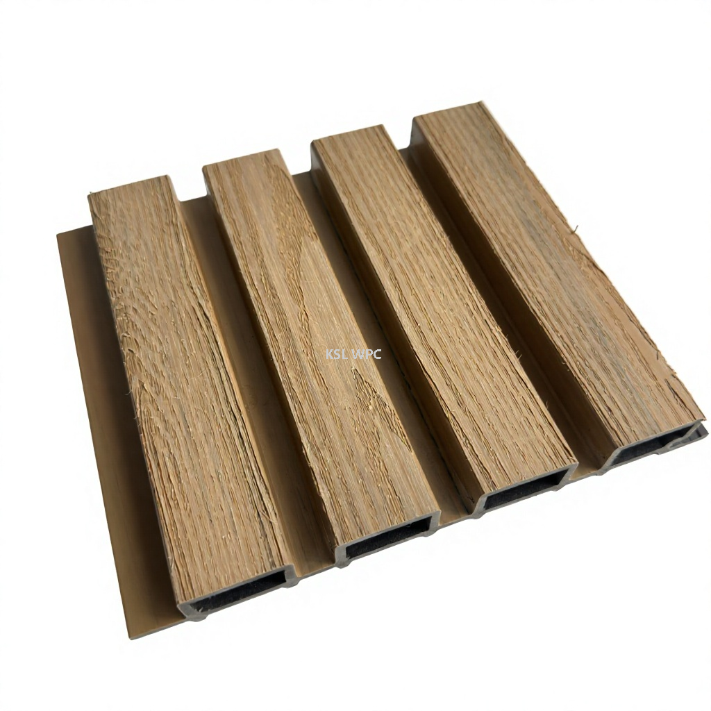 W33‑ASA ASA co‑extruded wall panel, wood‑plastic composite cladding, dimension drawing, color swatches, multiple colors available