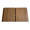 Wood grain & solid color aluminum WPC wall panel