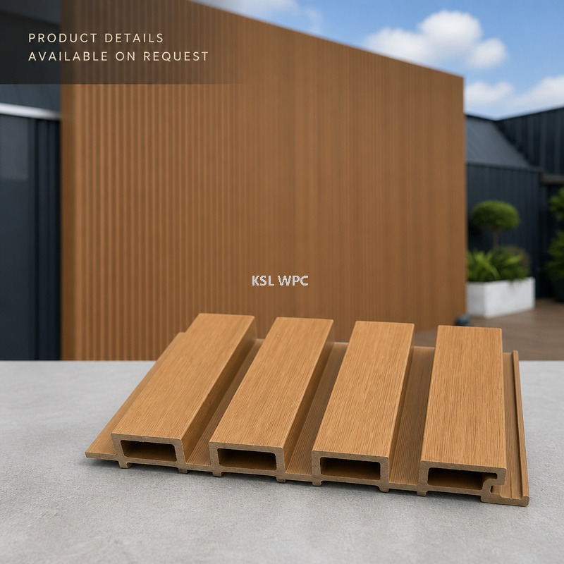 Verified Manufacturer Co-Extruded WPC Wall Cladding Outdoor WPC Wall Panel CE ISO9001 ISO14001 Extended Warranty
