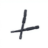 Stainless steel starter end clips for co-extruded composite deck edge finishing installation