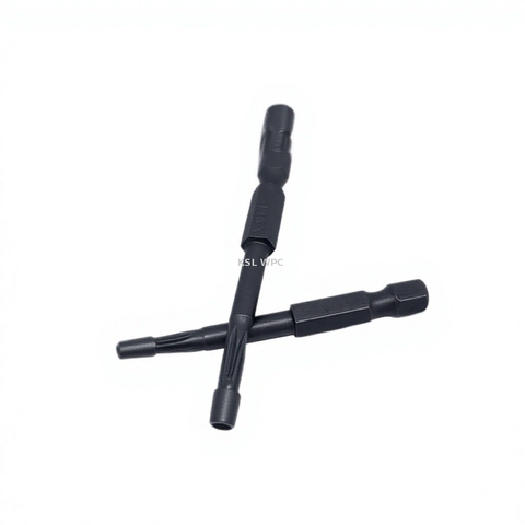 Black nylon plastic wpc deck clips 8mm gap hidden fastener for hollow co-extruded WPC patio flooring