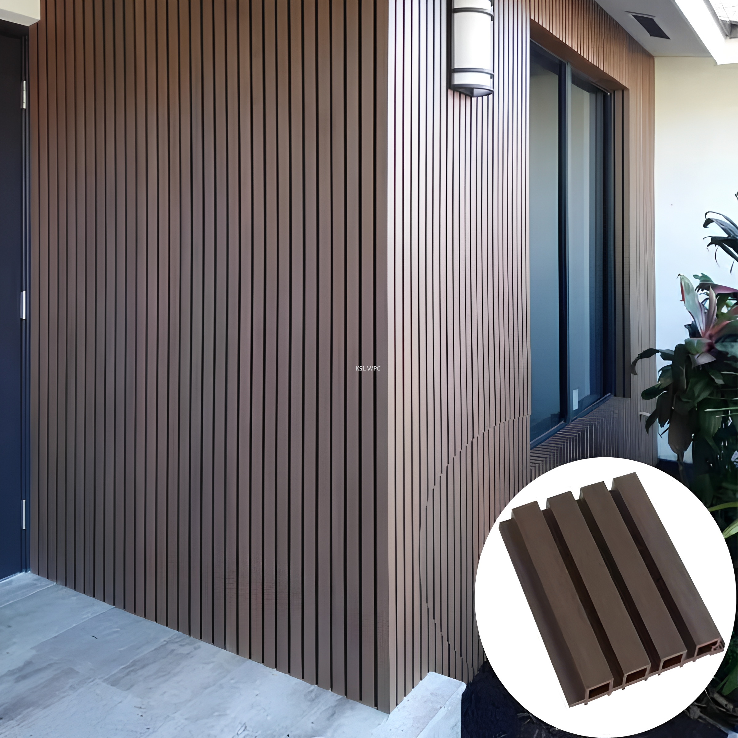 ASA Co-extruded WPC Outdoor Wall Pane