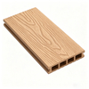 3D Embossed Wood Grain Texture on WPC Decking Board - Realistic Wood Look