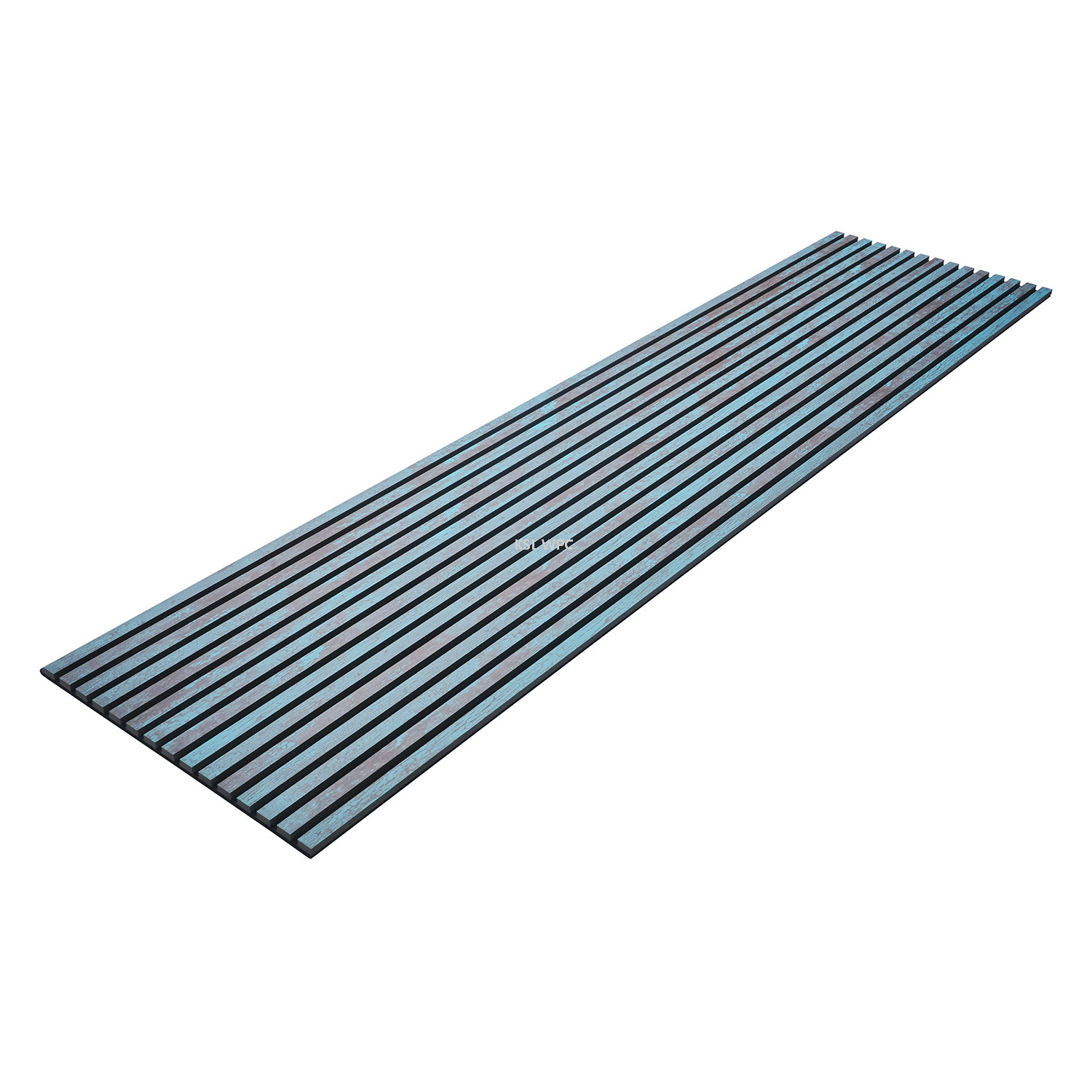 Professional high density foam acoustic tiles inside a music recording studio.