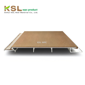 Aluminum WPC wall panel wood grain exterior cladding