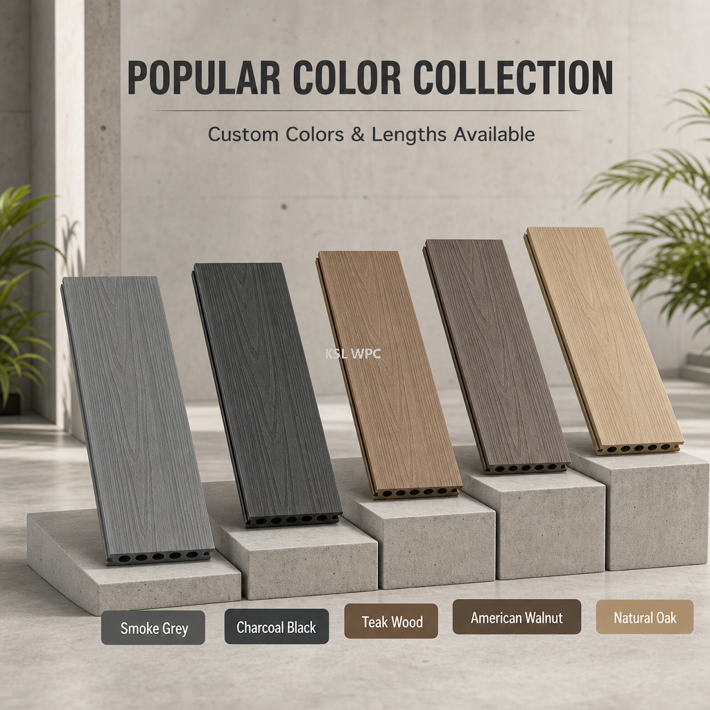 Smoke Grey WPC Decking