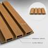 Verified Manufacturer Co-Extruded WPC Wall Cladding Outdoor WPC Wall Panel CE ISO9001 ISO14001 Extended Warranty