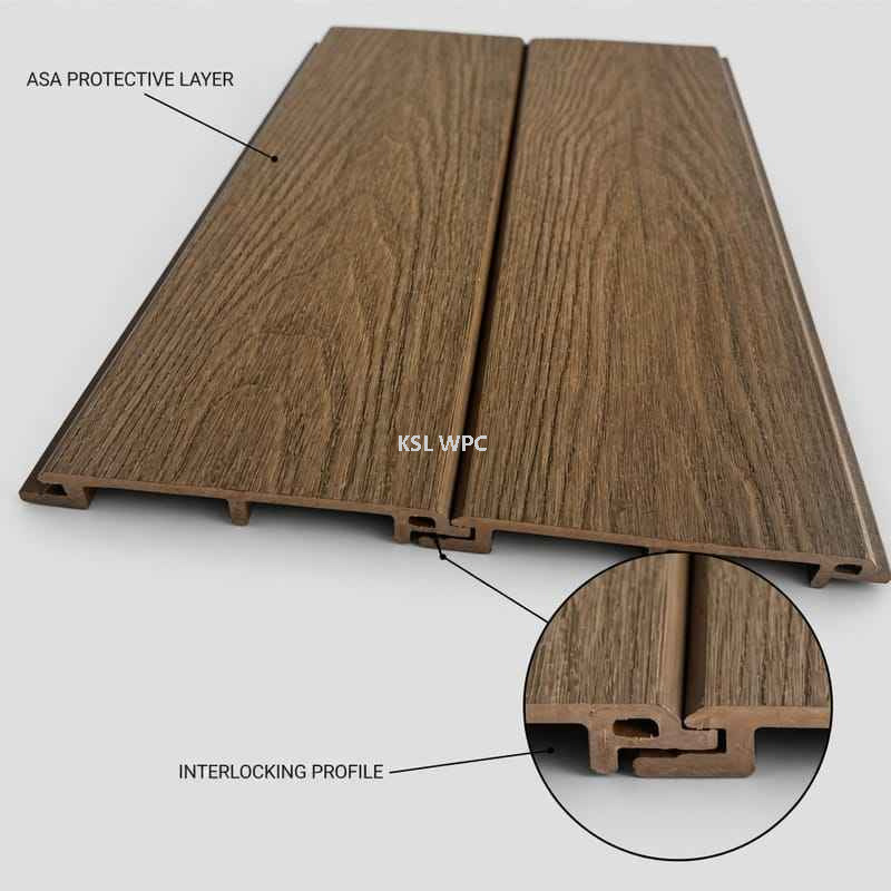 Interlocking ASA Tongue And Groove Siding System