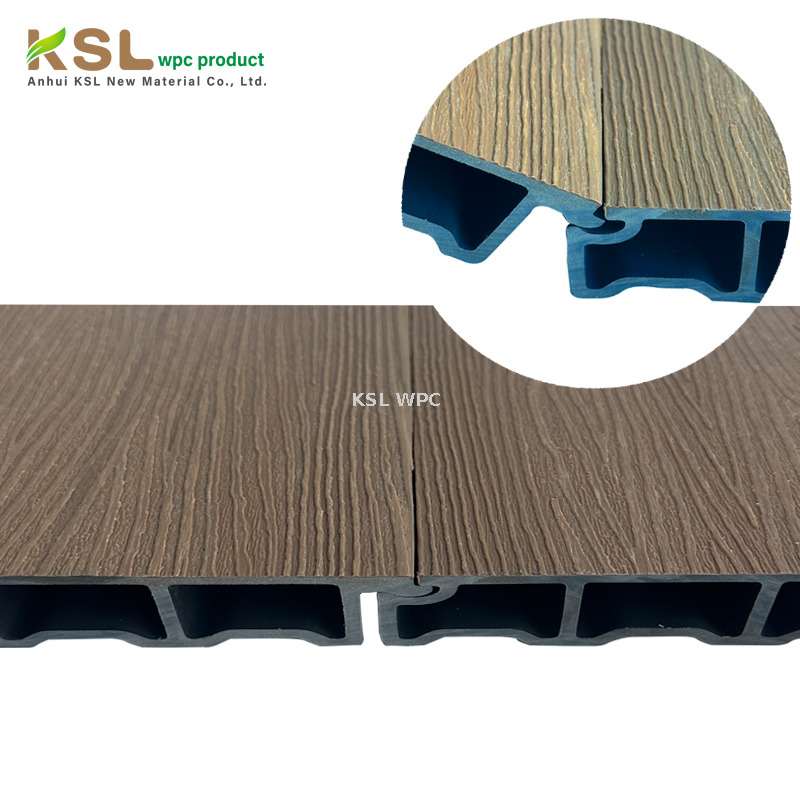 No Joist Clip Lock WPC Deck Outdoor Composite Flooring